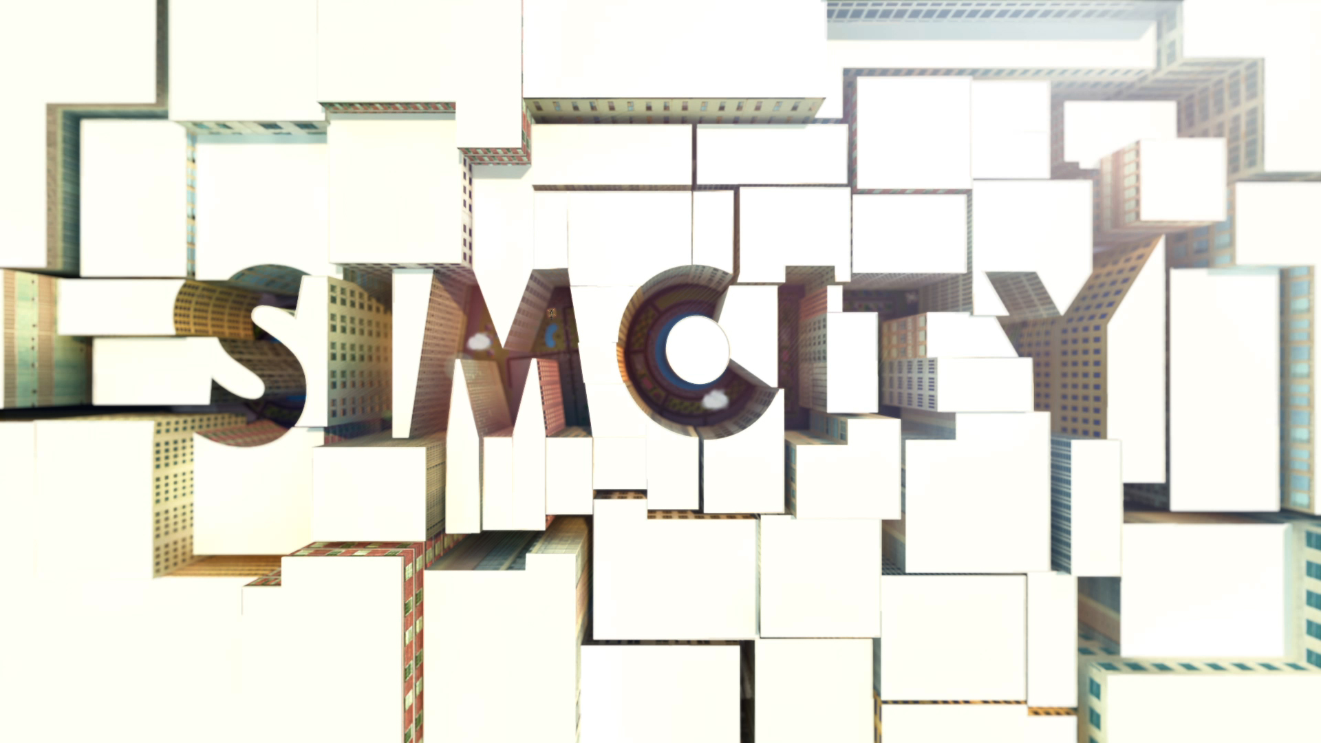 SimCity header in video