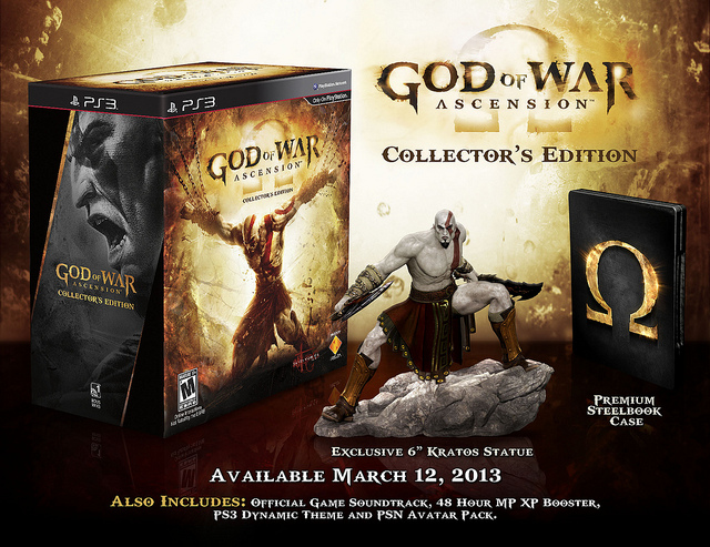 god of war ascension collector's edition