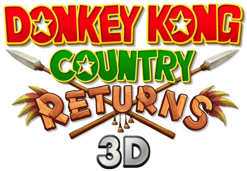 donkey kong country returns 3d logo