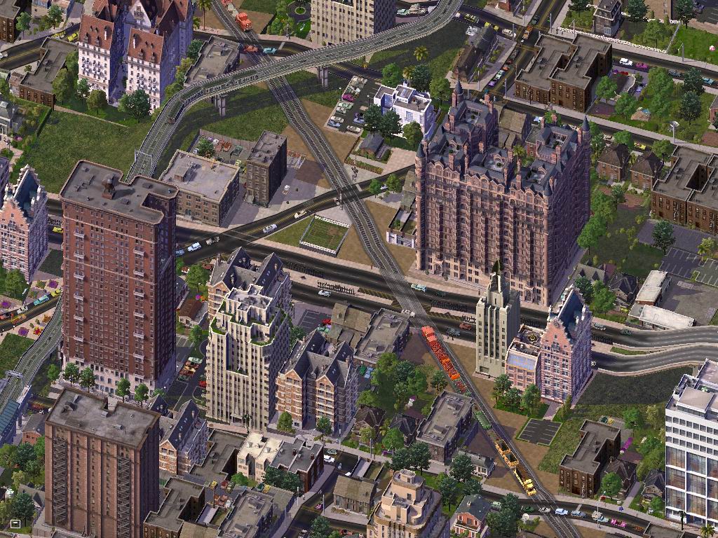 Uno scorcio della complessità in SimCity 4. Venne introdotto il concetto di regione rendendo fondamentale il settore trasporti