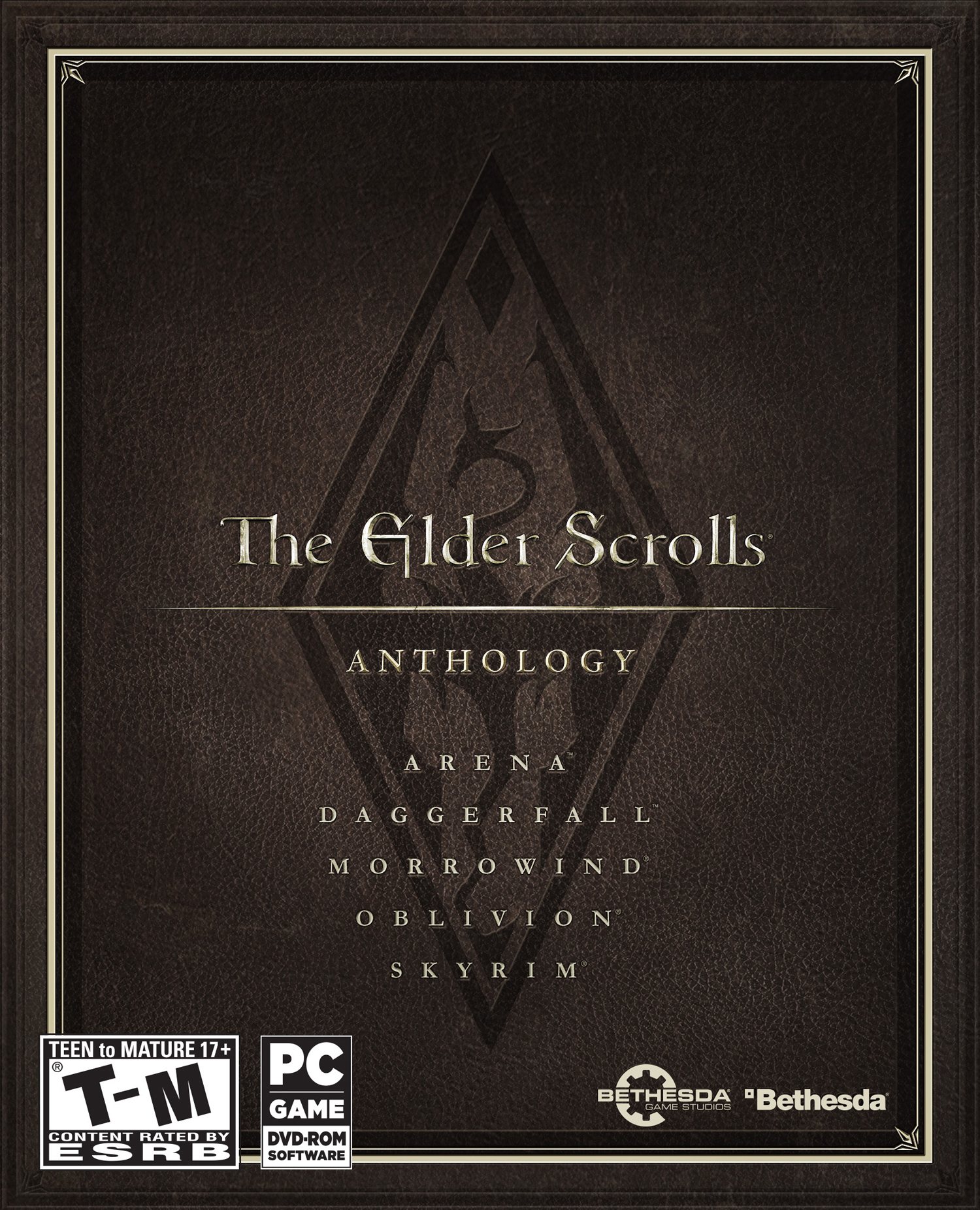 the elder scrolls anthology copertina