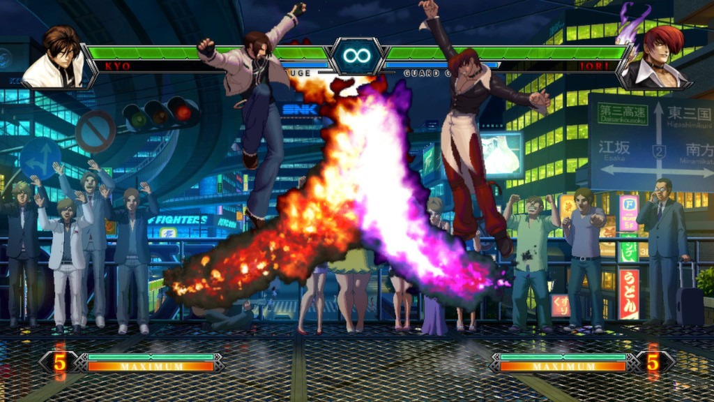 the king of fighters xiii steam edition in game