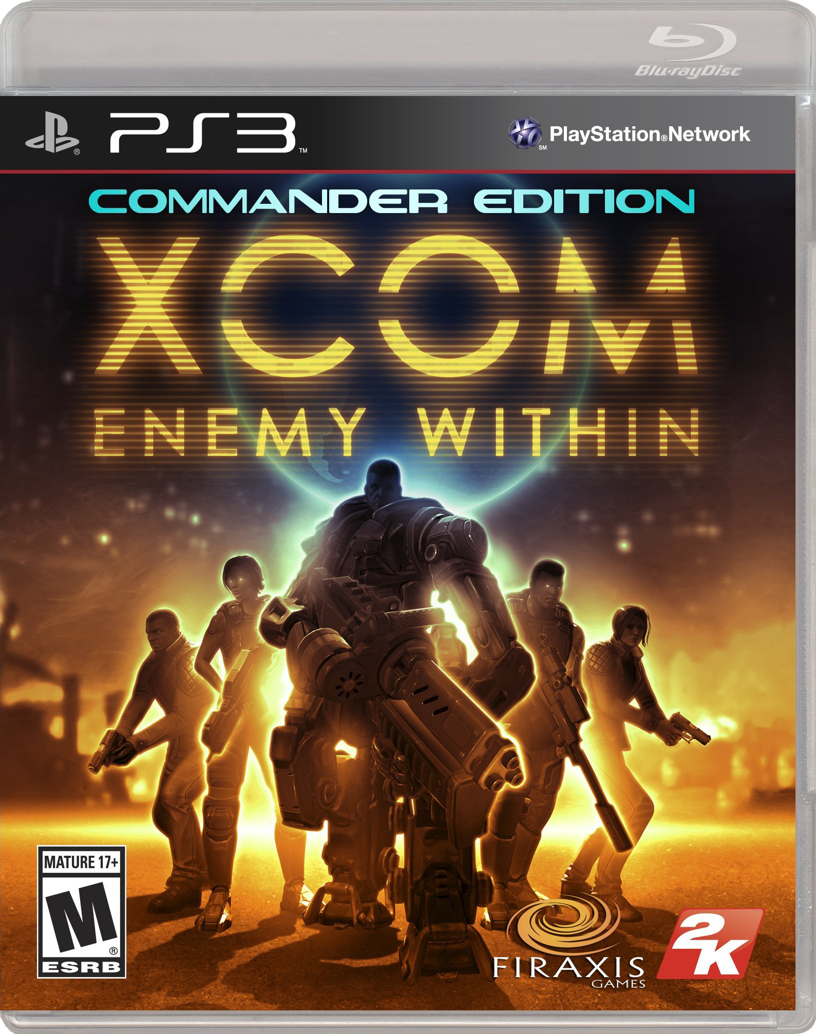 xcom enemy within commander edition copertina PS3