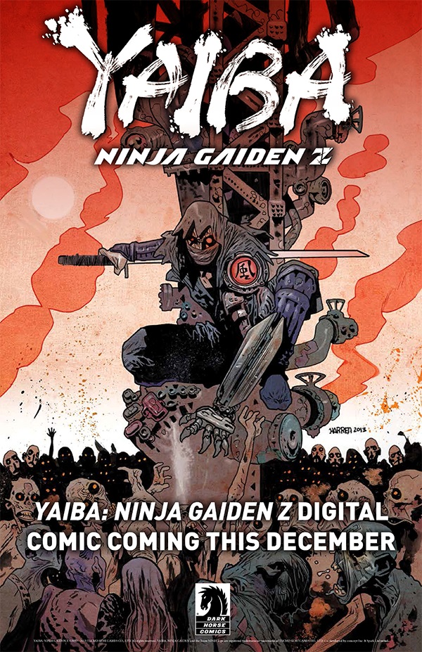Dark Horse - Yaiba Ninja Gaiden Z Teaser Image