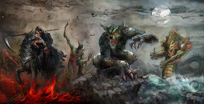 Ghosts 'N Goblins Demon World artwork
