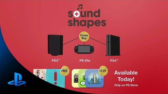 sound shapes ps4 debut trailer