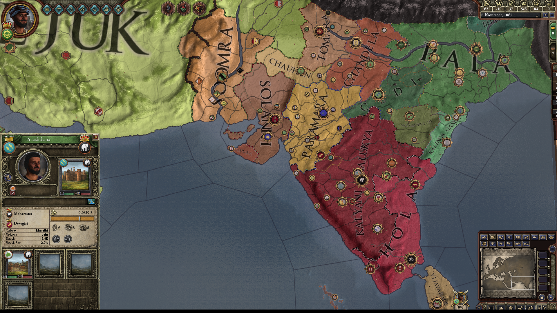 ckii_india_political_map_plus_province_view