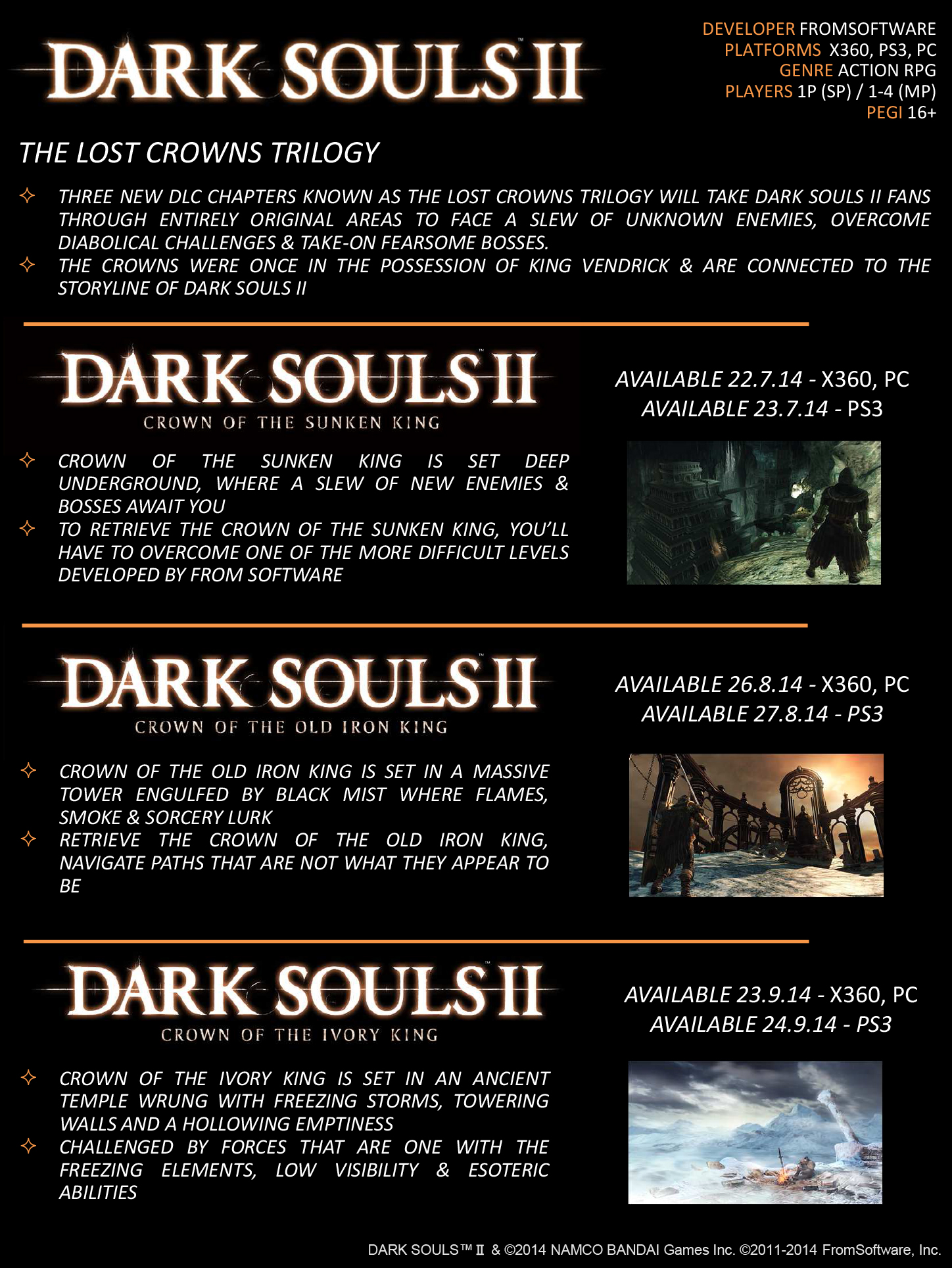 Dark Sousl 2 trilogia dlc