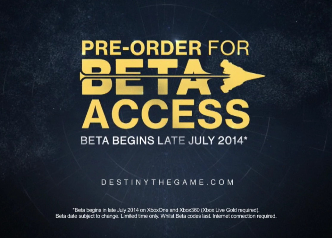 Destiny beta