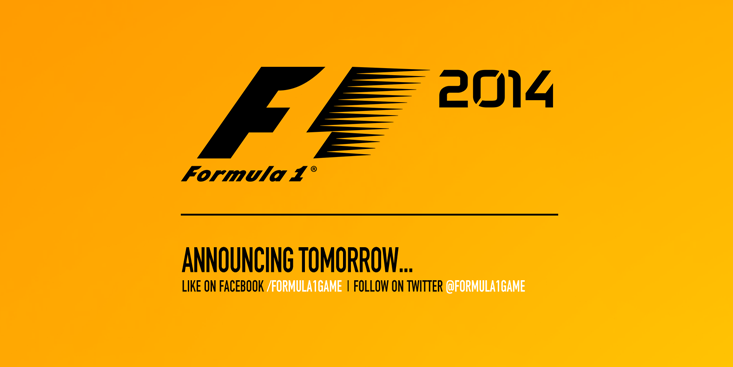 F1 2014 pre annuncio