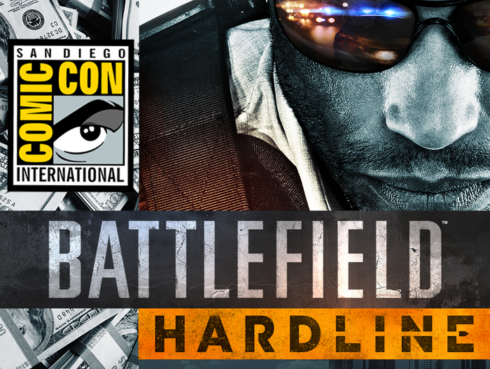 battlefield hardline comic-con