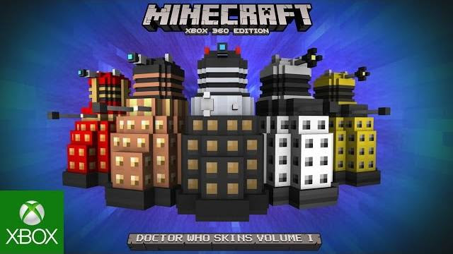 Doctor Who Skin Pack volume 1 minecraft
