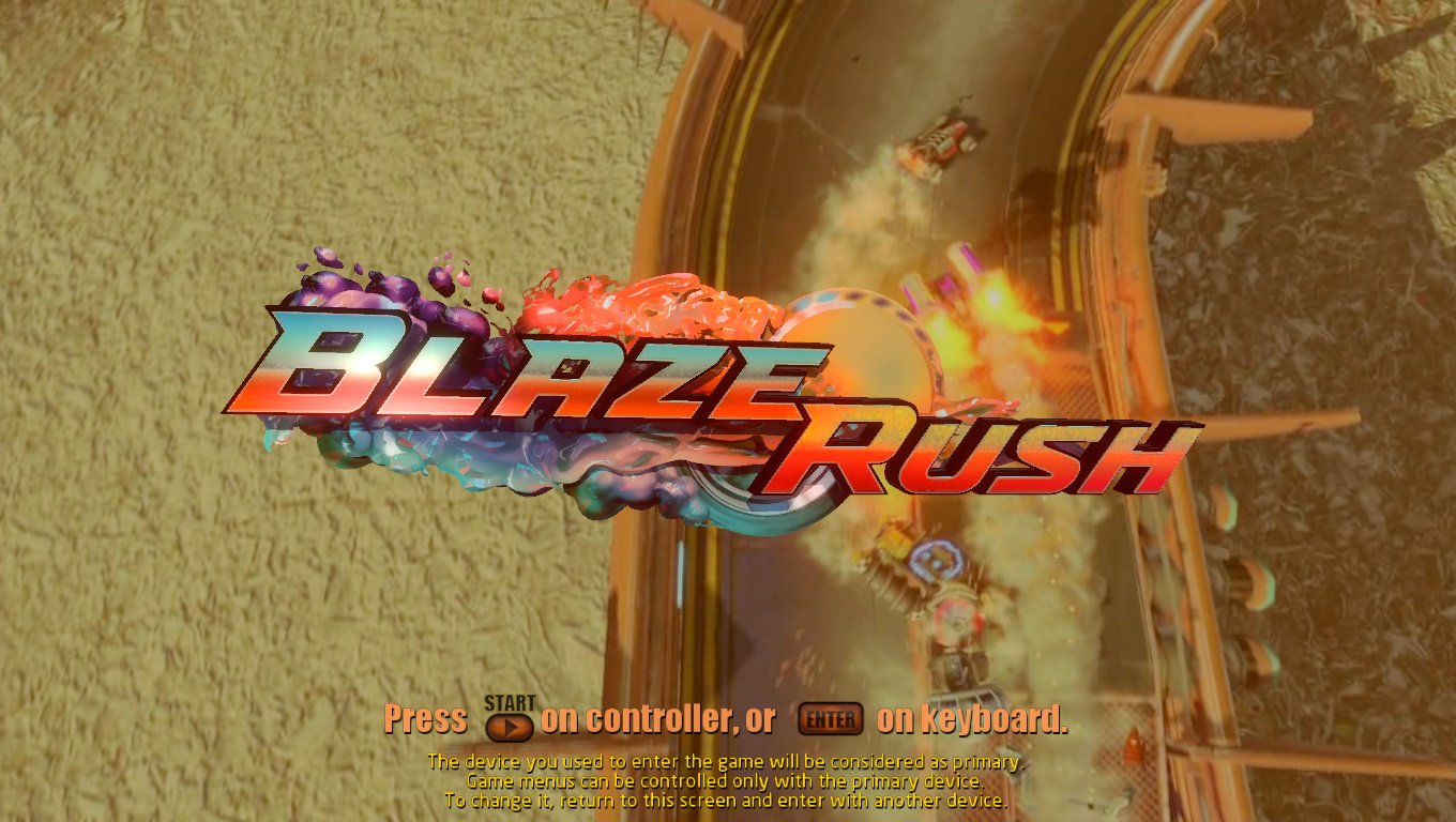 BlazeRush header