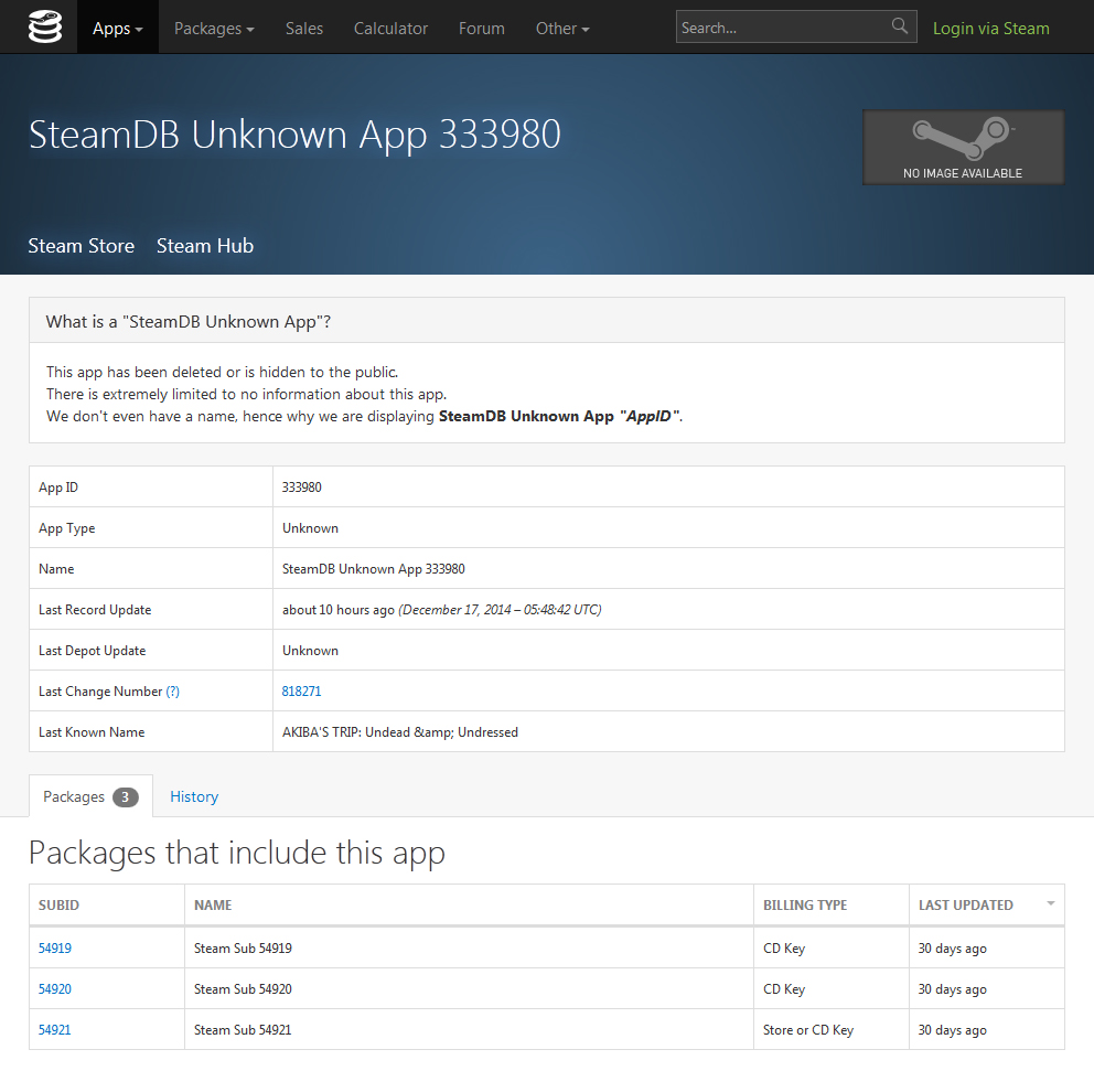 steam-database akibas