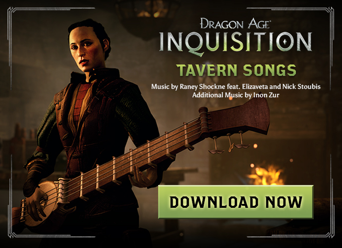Dragon age inquisition bioware reagala alcune canzoni