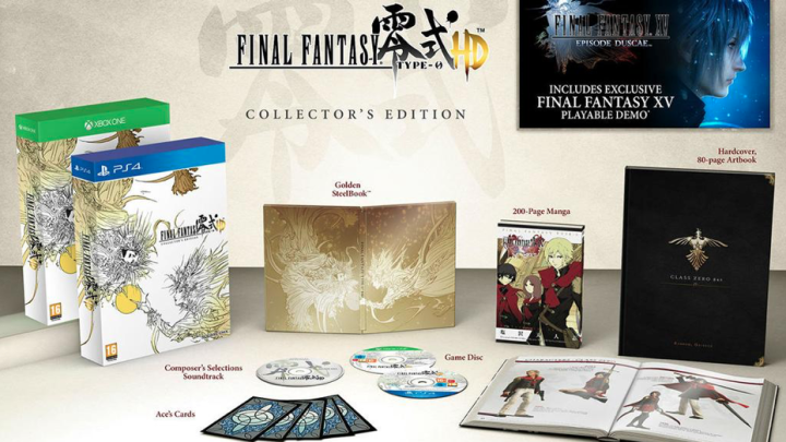 Final Fantasy Type-0 HD video sulla Collector's Edition