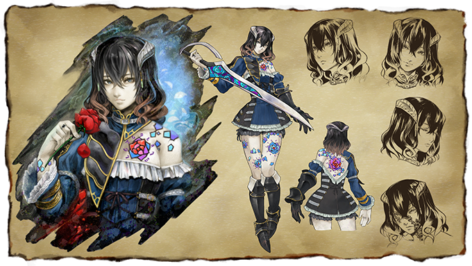 Bloodstained Ritual of the Night artwork Miriam