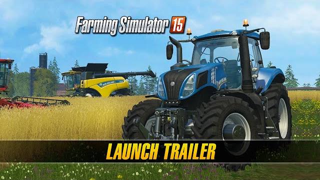 Farming Simulator 15 trailer di lancio console