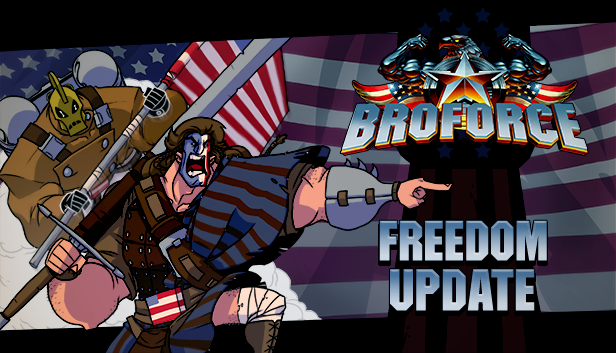 Broforce - Freedom Update Key Art 2