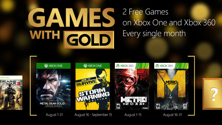games with gold agosto 2015