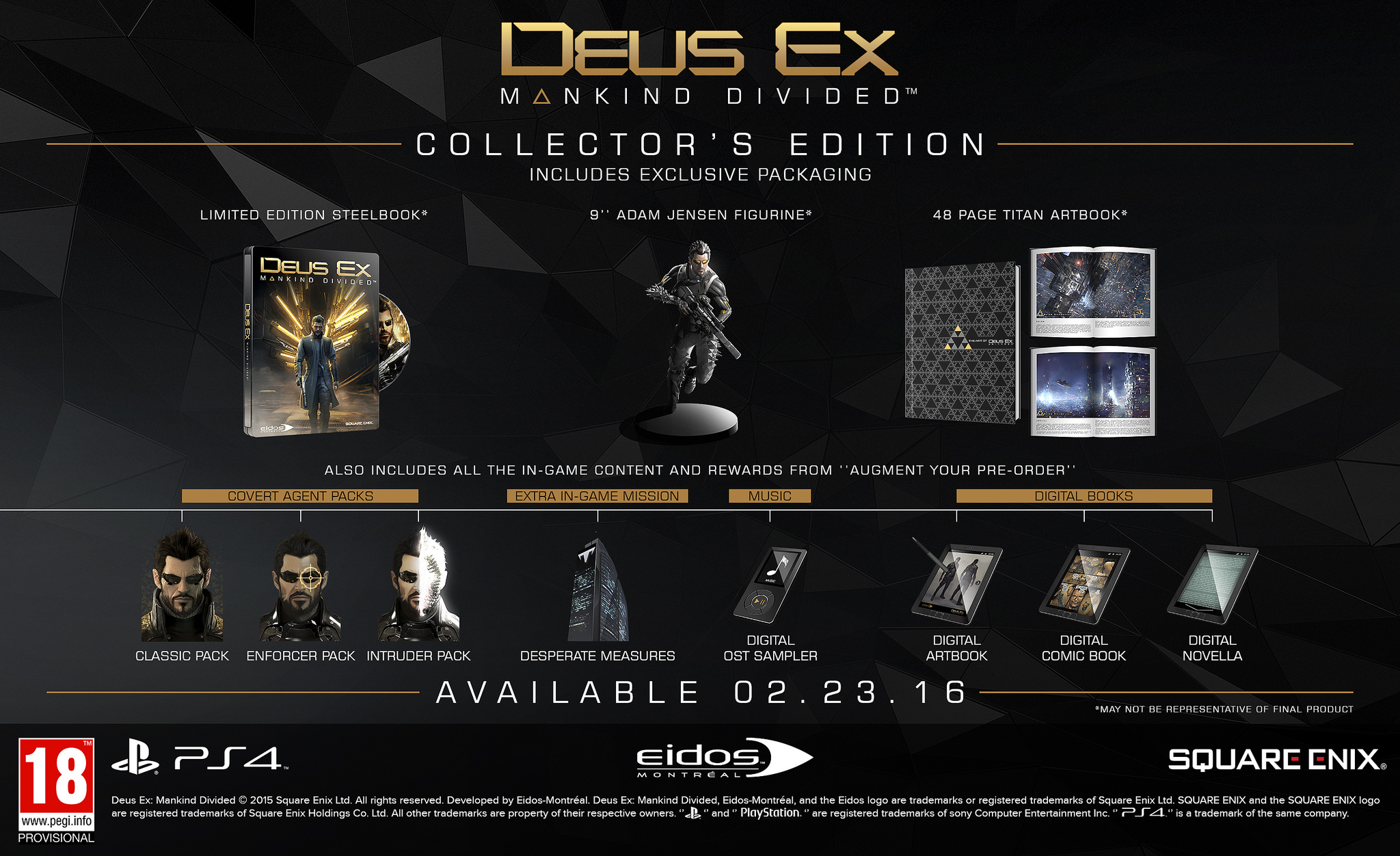 Mankind Divided collector's edition