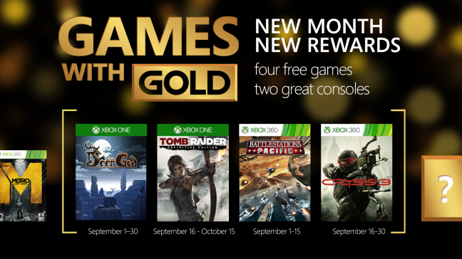 games-with-gold settembre