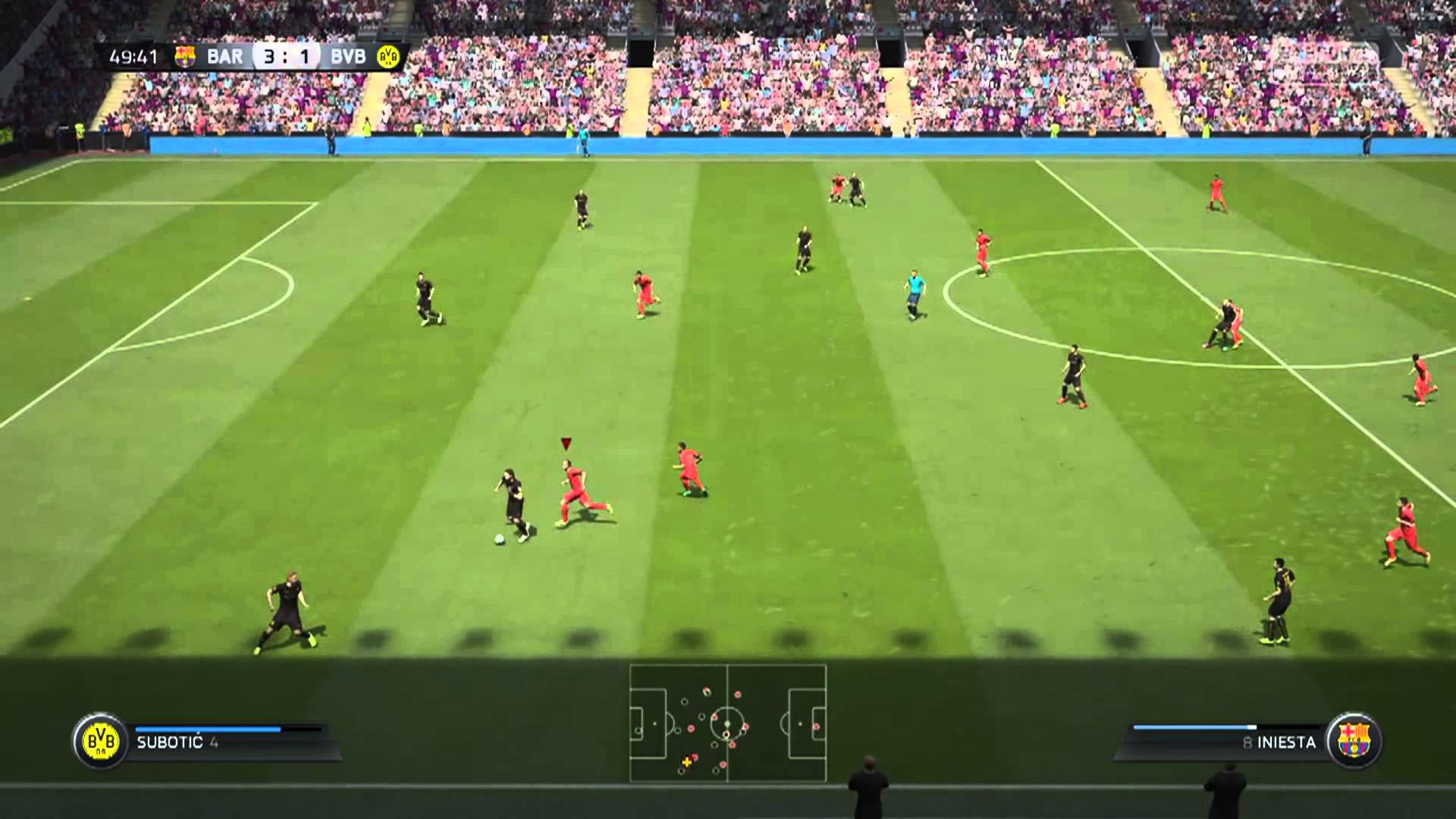 fifa 16 in game