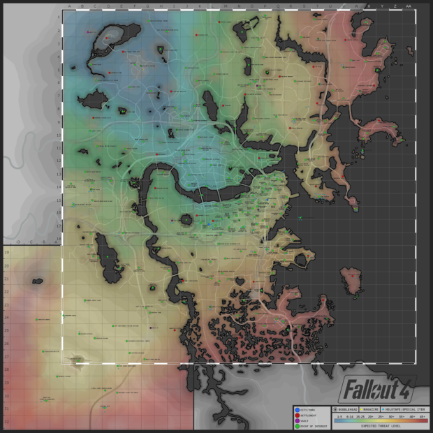 Fallout 4 mappa
