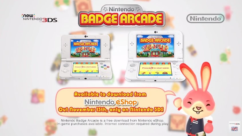 Nintendo Badge Arcade A