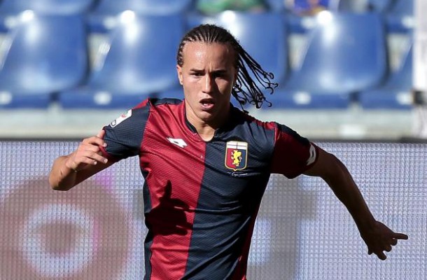 Il centrocampista del Genoa, Diego Laxait