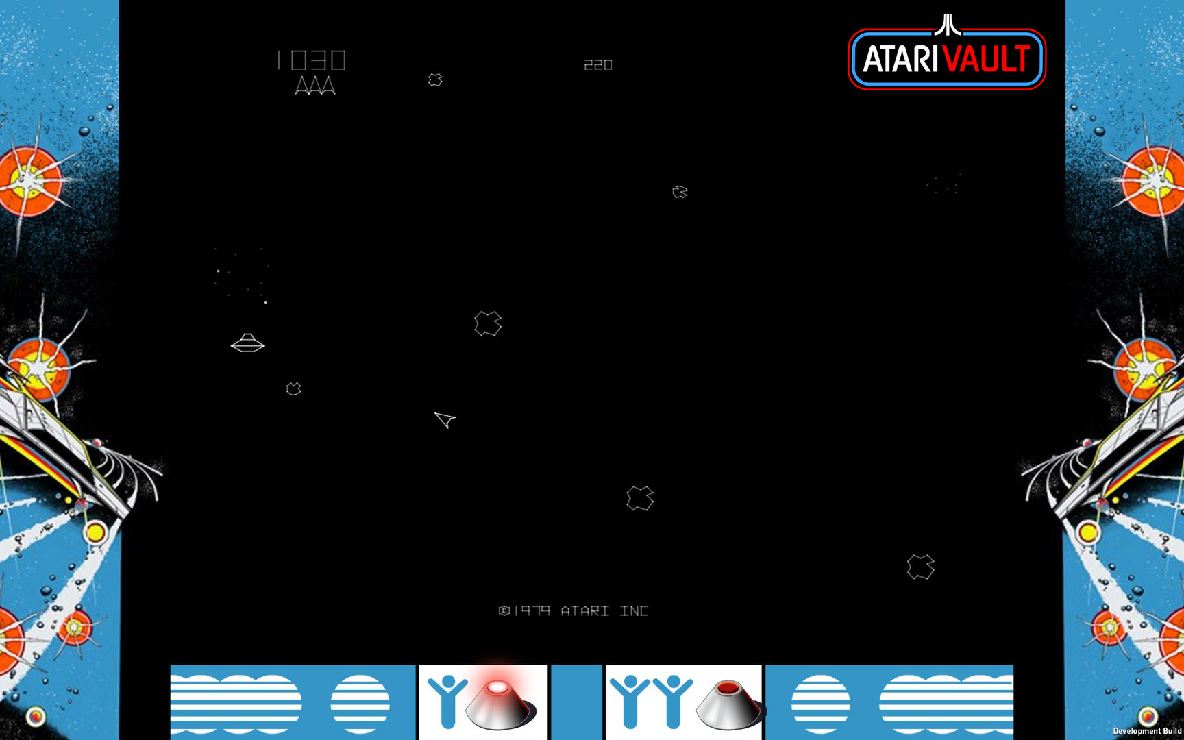 Asteroids Atari Vault