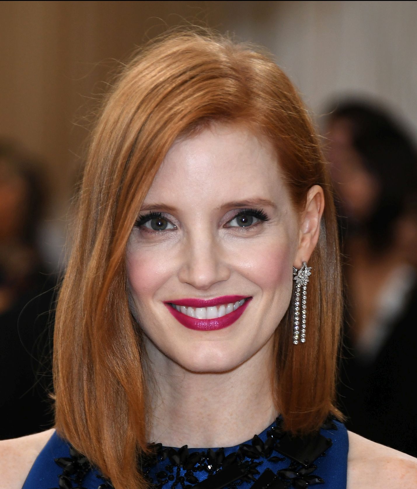NEW YORK, NY - MAY 02:  Jessica Chastain attends the "Manus x Machina: Fashion In An Age Of Technology" Costume Institute Gala at Metropolitan Museum of Art on May 2, 2016 in New York City.  (Photo by Larry Busacca/Getty Images)