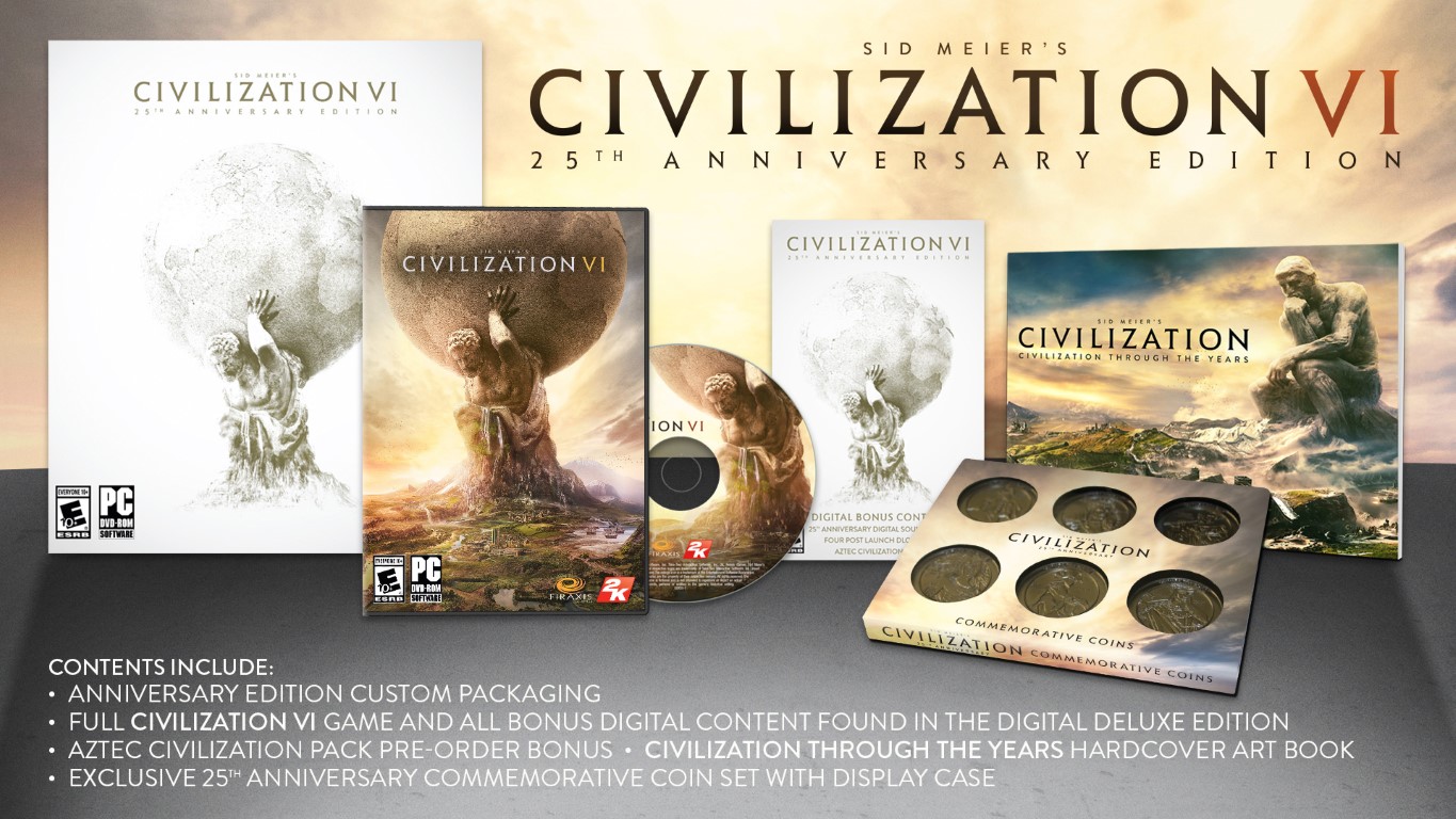 Sid Meier's Civilization VI 25th annivversary edition