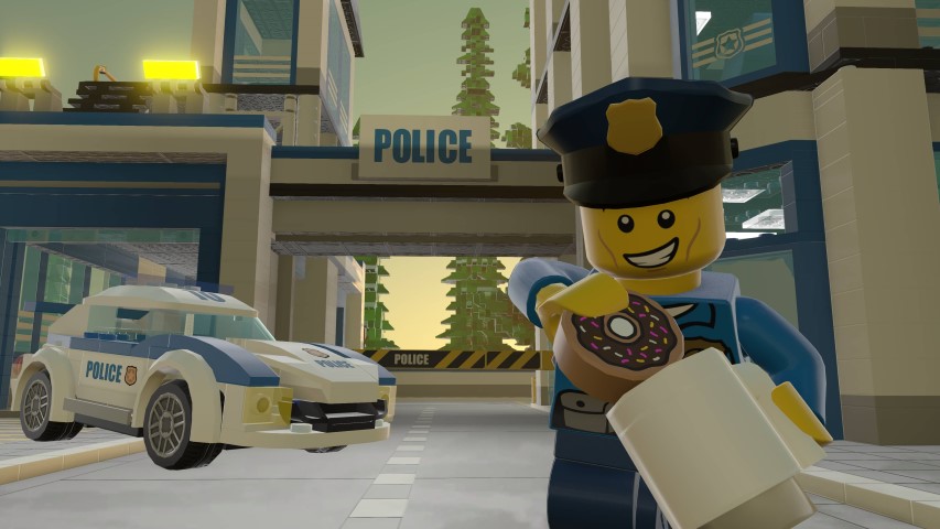 LEGO Worlds_LEGO City Poilceman and Police Car