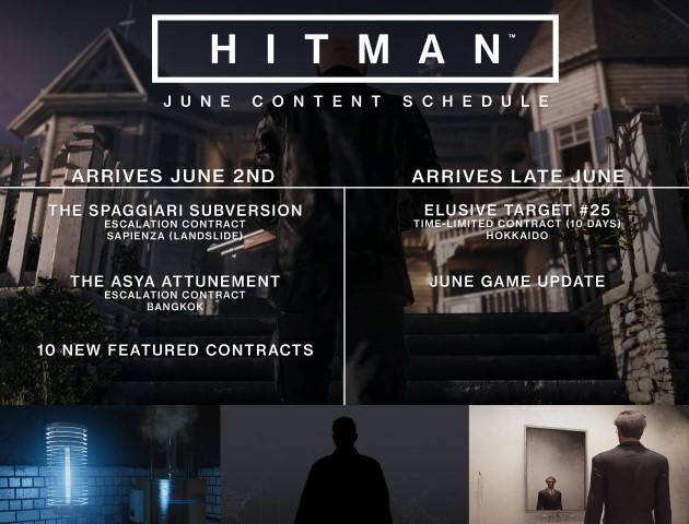 Hitman JuneContentSchedule