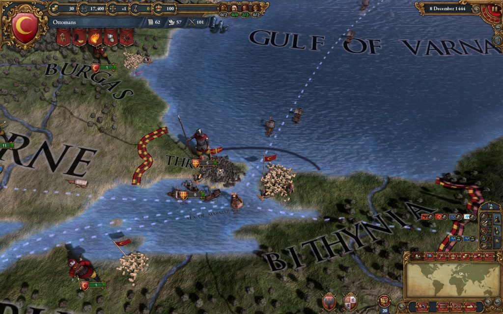 Europa Universalis IV, un trailer sulla mappa del gioco