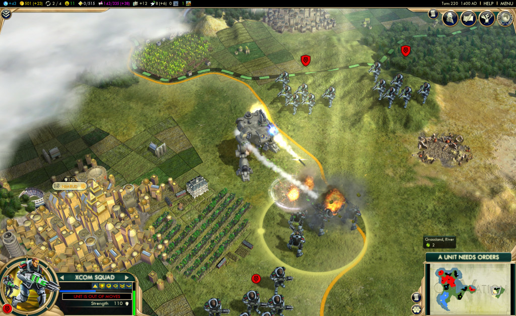 Civilization V: Brave New World arriverà a luglio ed aggiungerà i soldati di XCOM