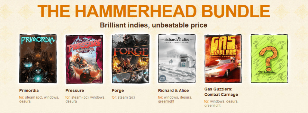 Indie Royale, è dipsonibile The Hammerhead Bundle