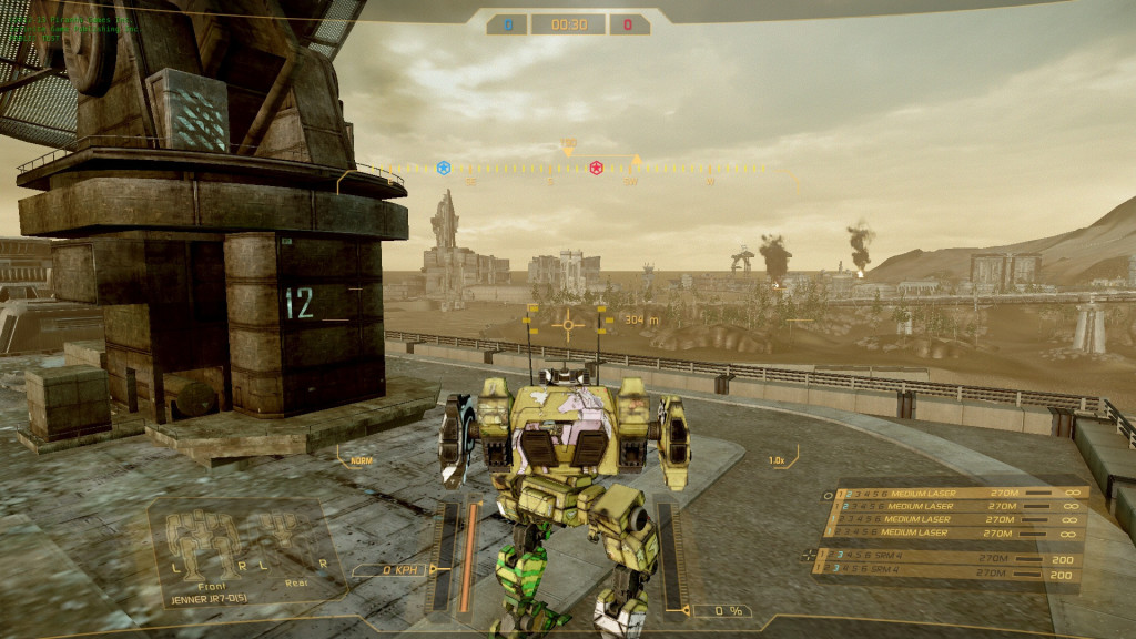 Mechwarrior Online adesso supporta le sfide 12vs12
