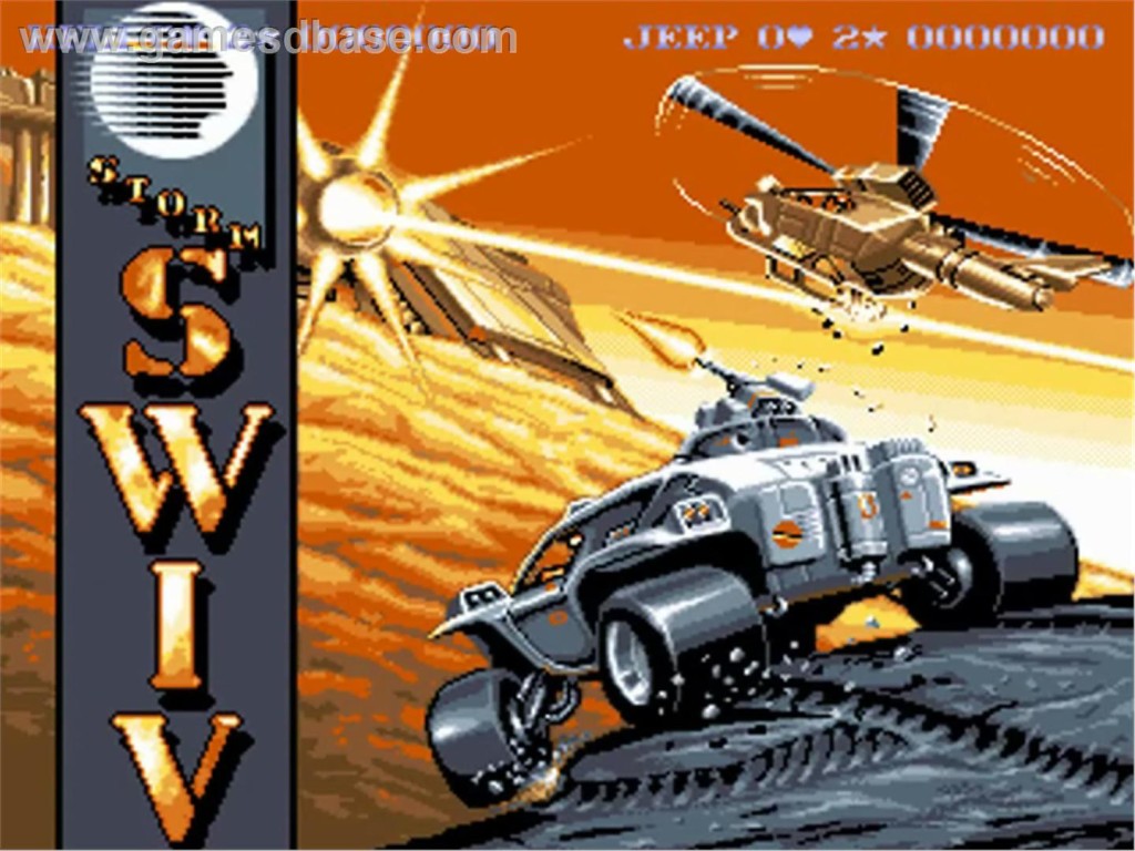 Diario di un videogiocatore – week 154 – SWIV (Intro, Amiga)