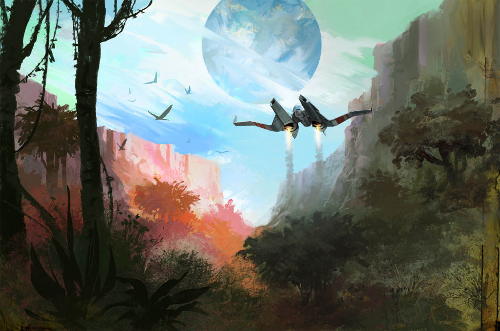 E3 2014, No Man’s Sky in video ed artwork