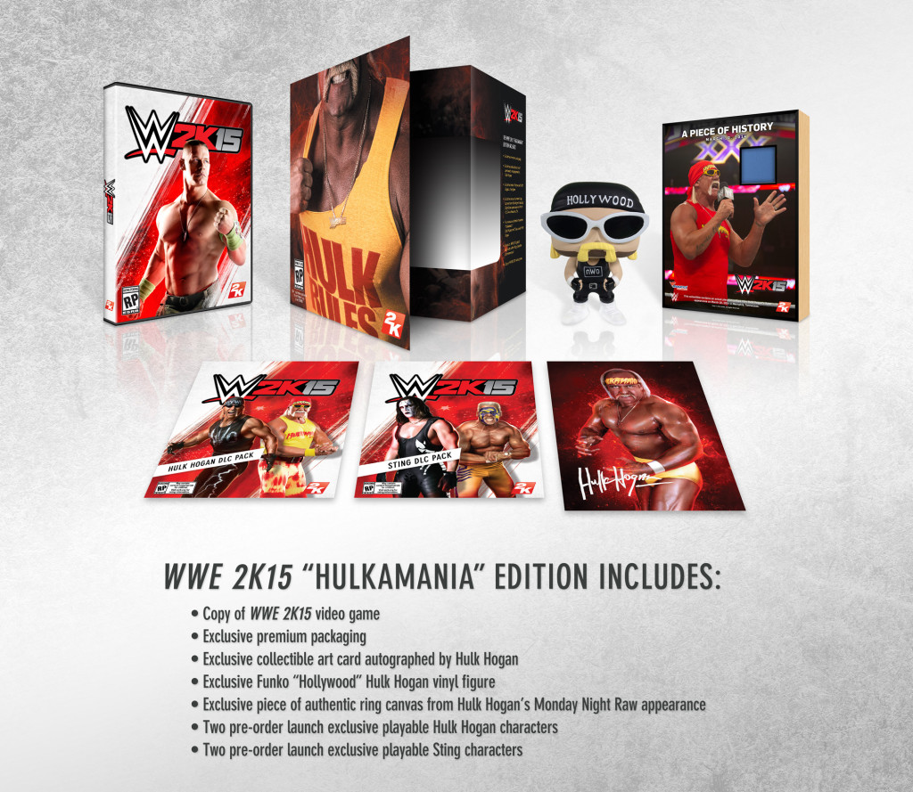 WWE 2K15, 2K conferma la Hulkamania Edition anche per l’Europa