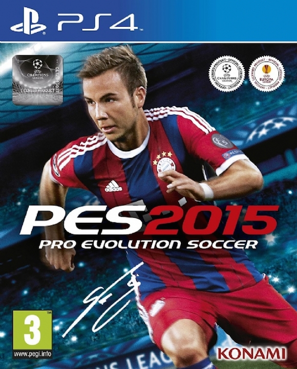 Pro Evolution Soccer 2015, Mario Gotze è l’uomo copertina