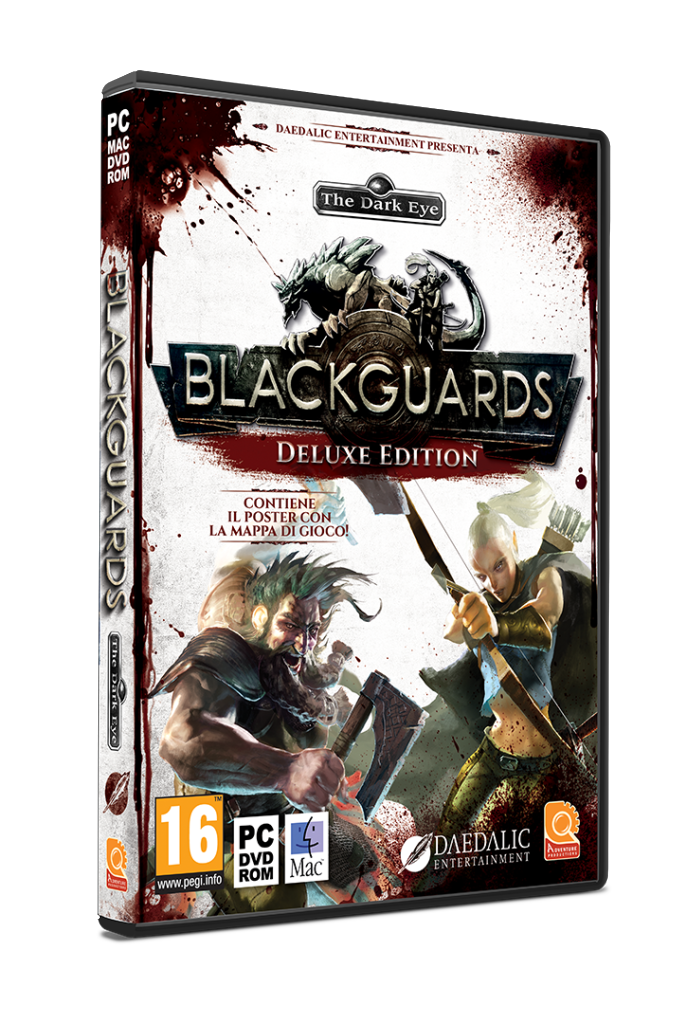 Blackguards, la Deluxe Edition in italiano arriva a fine settembre