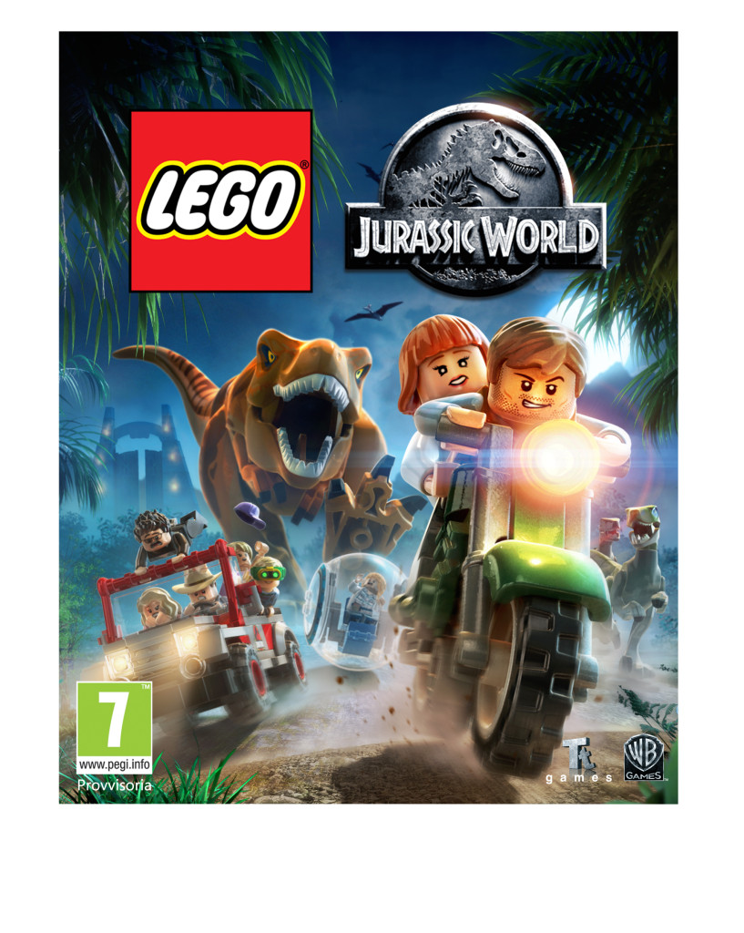 LEGO Jurassic World, primo trailer, key art ed immagini