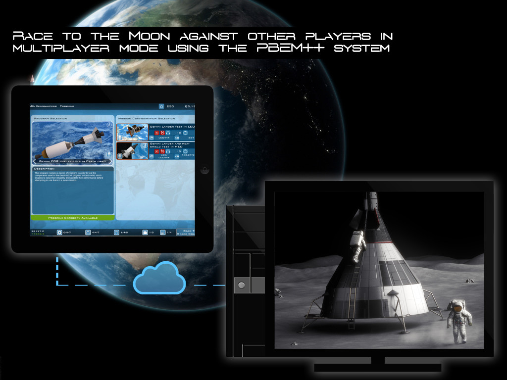 Buzz Aldrin’s Space Program Manager – Road to the Moon sbarca su iPad