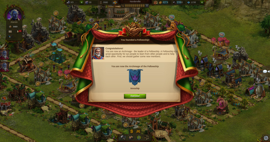 Band of Fellows – Elvenar, introdotto il Guild System