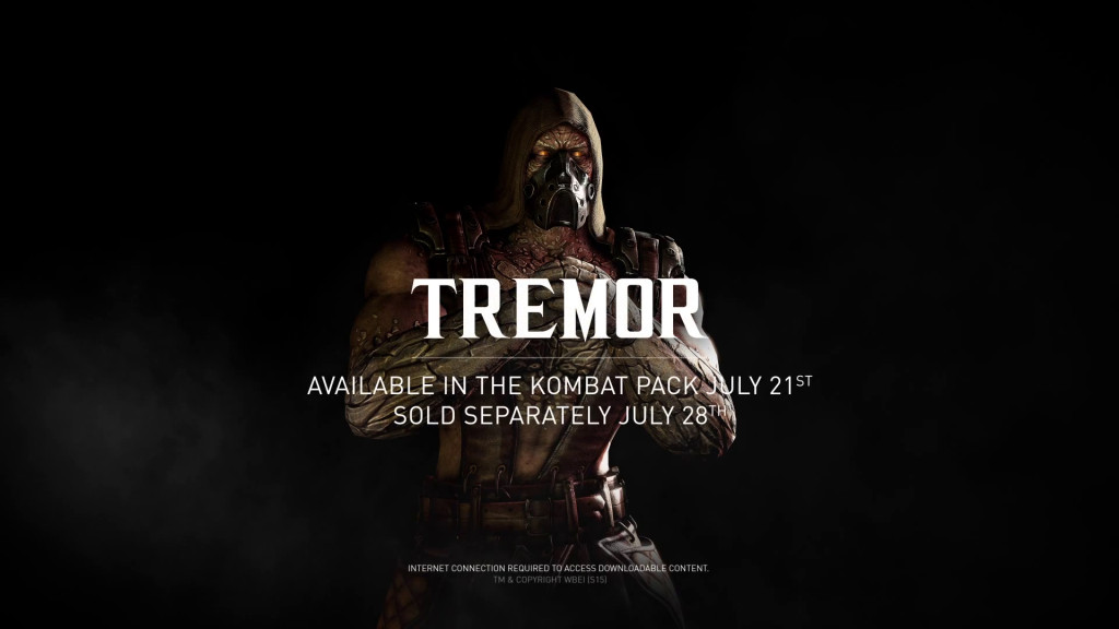 Mortal Kombat X, trailer per Tremor che arriva a breve