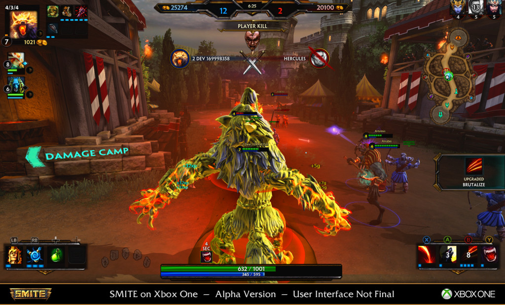 Smite ha una data d’uscita per Xbox One
