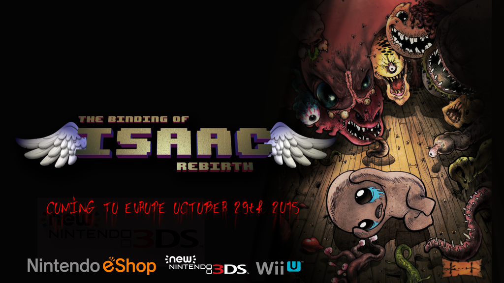 The Binding of Isaac: Rebirt ha una data di lancio su Wii U e 3DS; annunciato il dlc Afterbirth